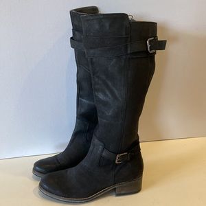 Leather SEYCHELLES Ladies 7 Black Boots EUC